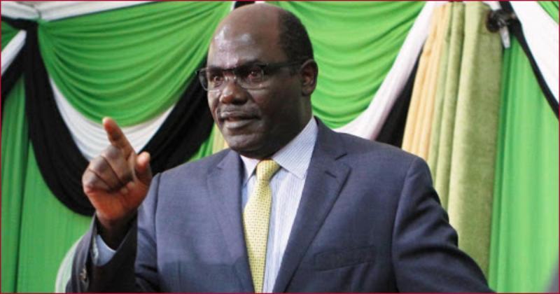 Former IEBC chairman Wafula Chebukati.